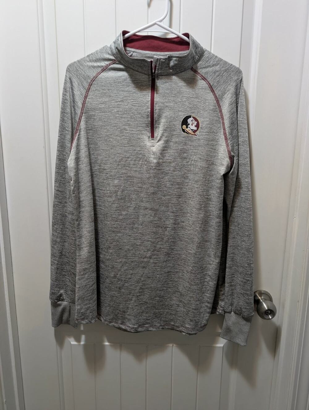 NCAA Florida State Seminoles Colosseum Adult XL Gray FSU Athletic Pullover